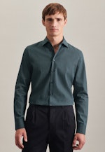 X-Slim Business shirt Print in Green |  Seidensticker Onlineshop