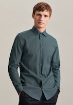 X-Slim Business shirt Print in Green |  Seidensticker Onlineshop