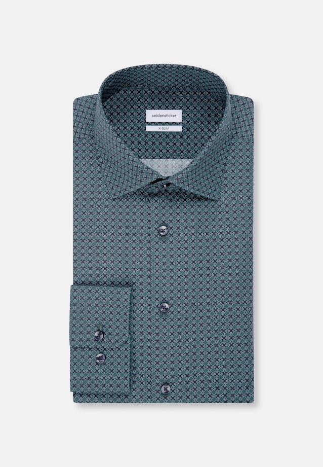 X-Slim Business shirt Print in Green |  Seidensticker Onlineshop