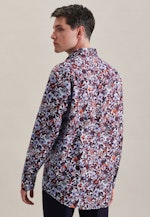 Regular Business Hemd Floral in Rot |  Seidensticker Onlineshop