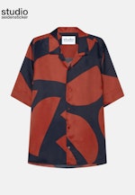 Regular fit Chemise casual Imprimé in Bleu Foncé |  Seidensticker Onlineshop