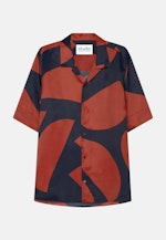 Regular fit Chemise casual Imprimé in Bleu Foncé |  Seidensticker Onlineshop