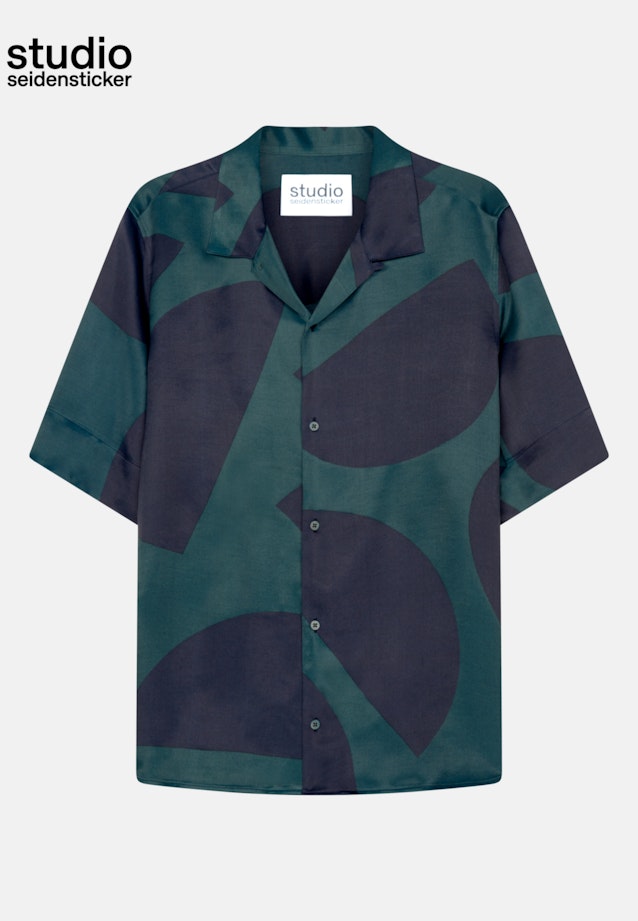 Regular fit Chemise casual Imprimé in Vert |  Seidensticker Onlineshop
