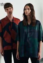 Regular fit Chemise casual Imprimé in Vert |  Seidensticker Onlineshop