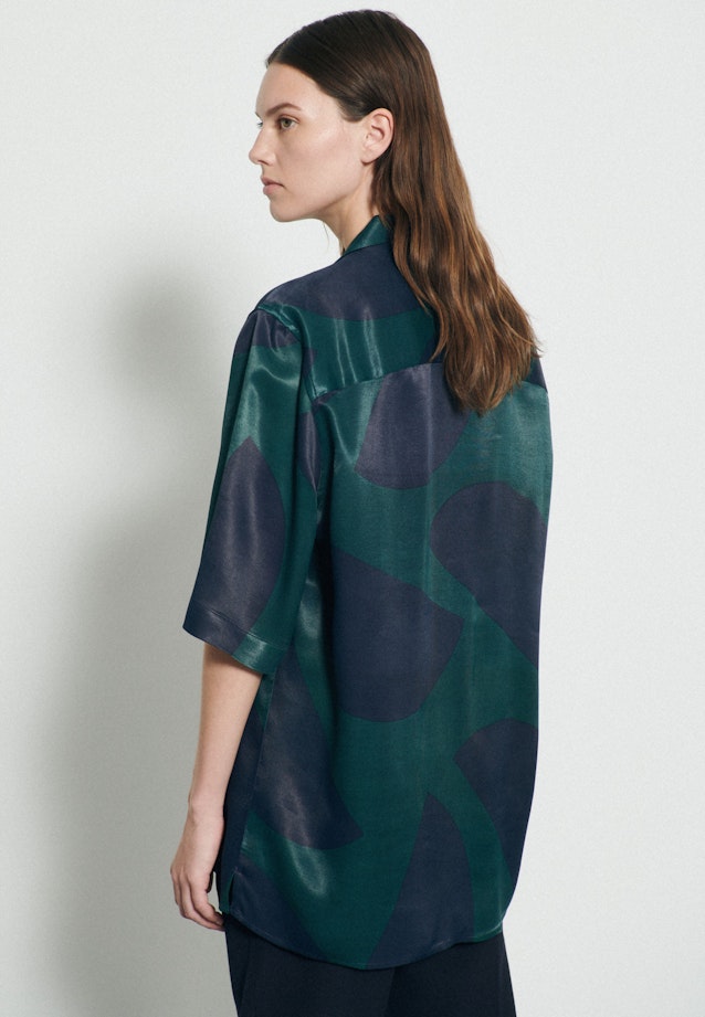 Regular fit Chemise casual Imprimé in Vert |  Seidensticker Onlineshop