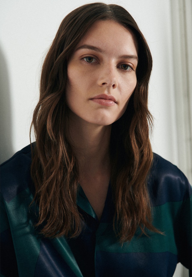 Regular fit Chemise casual Imprimé in Vert |  Seidensticker Onlineshop