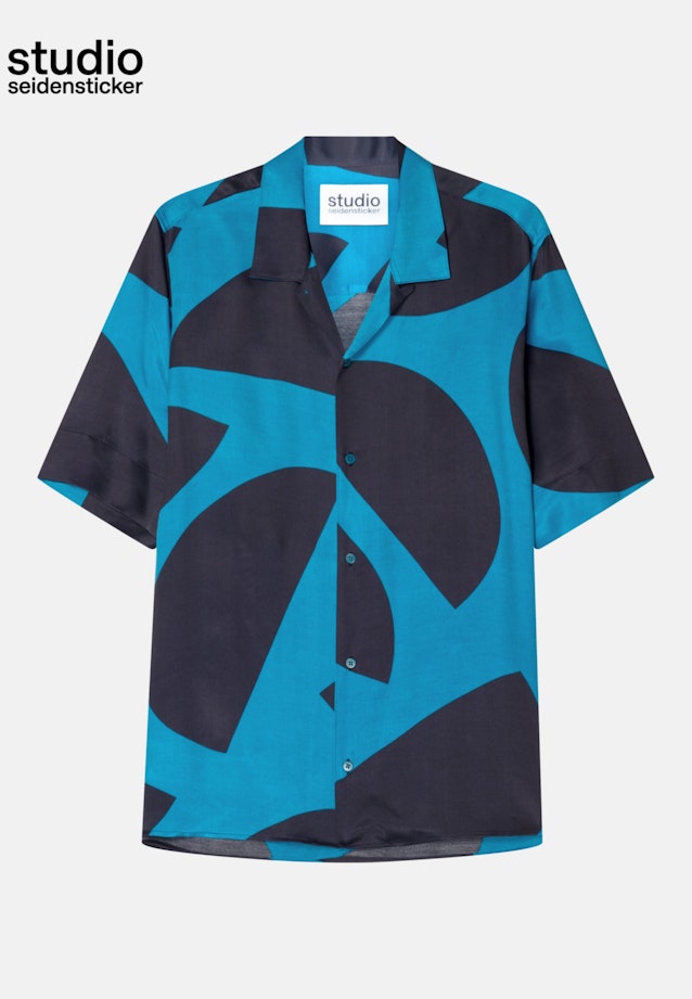 Regular fit Chemise casual Imprimé in Turquoise |  Seidensticker Onlineshop