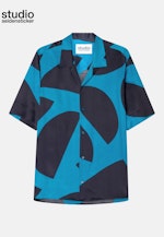 Regular fit Chemise casual Imprimé in Turquoise |  Seidensticker Onlineshop