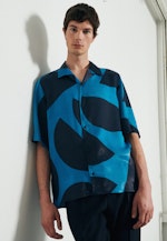 Regular fit Chemise casual Imprimé in Turquoise |  Seidensticker Onlineshop