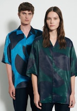 Regular fit Chemise casual Imprimé in Turquoise |  Seidensticker Onlineshop