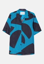 Regular fit Chemise casual Imprimé in Turquoise |  Seidensticker Onlineshop