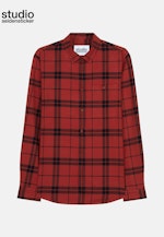 Regular Chemise casual Carreaux in Orange |  Seidensticker Onlineshop