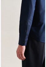 Regular Casual shirt Uni in Dark Blue |  Seidensticker Onlineshop