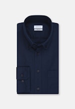 Regular Casual shirt Uni in Dark Blue |  Seidensticker Onlineshop