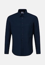 Oxford Casual Hemd in Regular mit Button-Down-Kragen in Dunkelblau |  Seidensticker Onlineshop