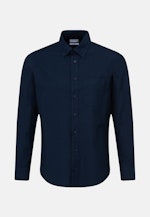 Regular Casual shirt Uni in Dark Blue |  Seidensticker Onlineshop