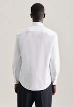 Casual Shirt in Regular with Button-Down-Collar in White |  Seidensticker Onlineshop