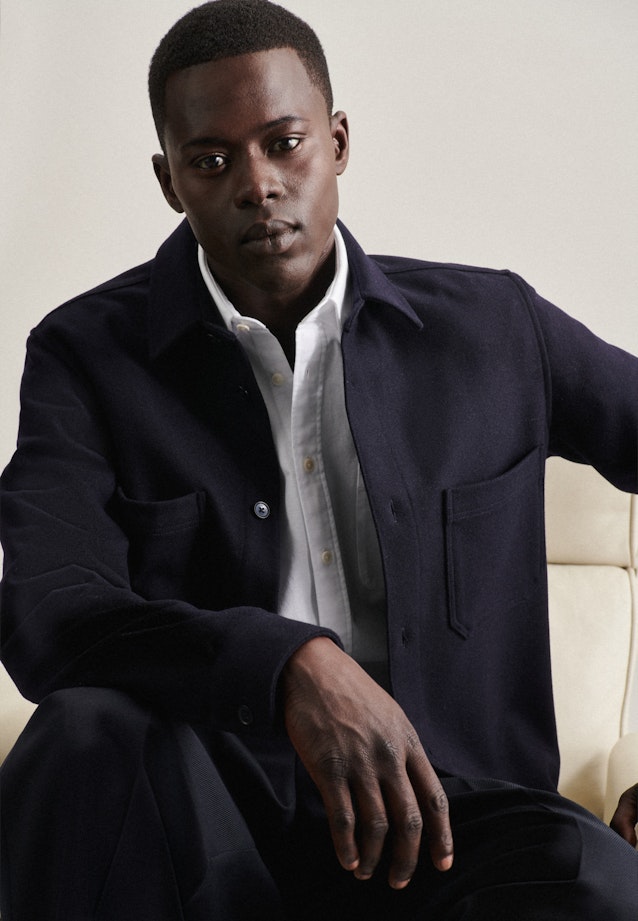 Regular Casual Hemd Uni in Weiß |  Seidensticker Onlineshop