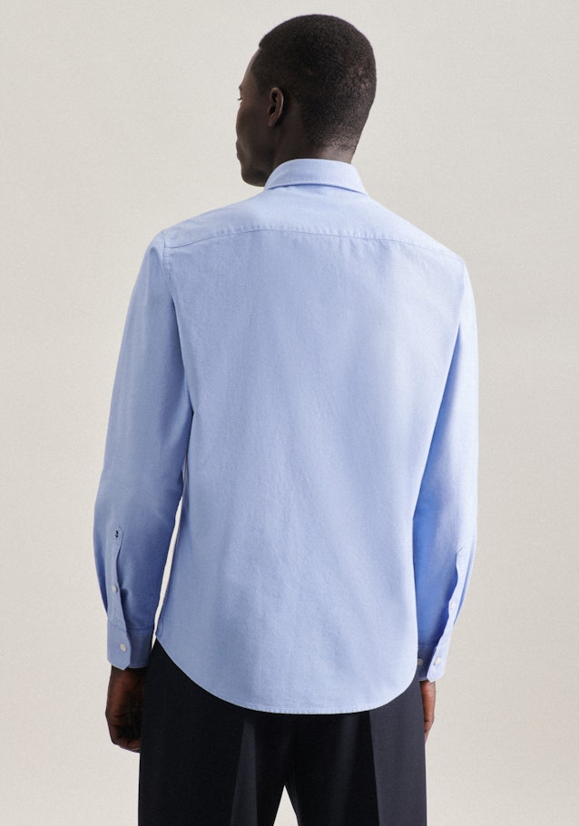 Oxford Casual Hemd in Regular mit Button-Down-Kragen in Hellblau |  Seidensticker Onlineshop