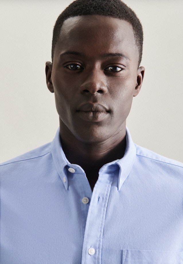 Regular Casual shirt Uni in Light Blue |  Seidensticker Onlineshop