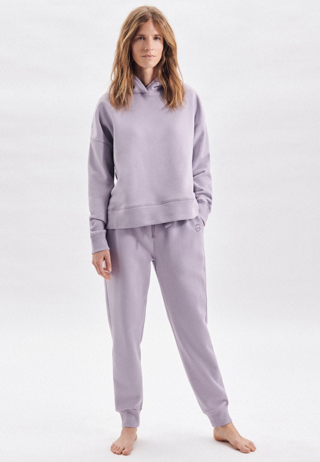 Loungewear-Set Gerader Schnitt (Normal-Fit) in Lavender Gray |  Seidensticker Onlineshop