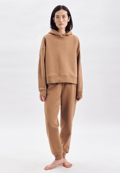 Regular Loungewear set Uni in Brown |  Seidensticker Onlineshop