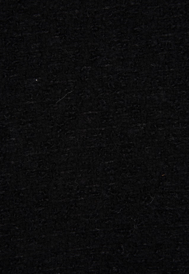 Kragen Jacke Regular fit in Schwarz |  Seidensticker Onlineshop