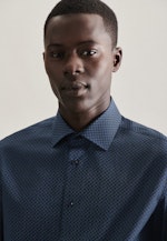 Slim Chemise d'affaires Imprimé in Bleu Foncé |  Seidensticker Onlineshop