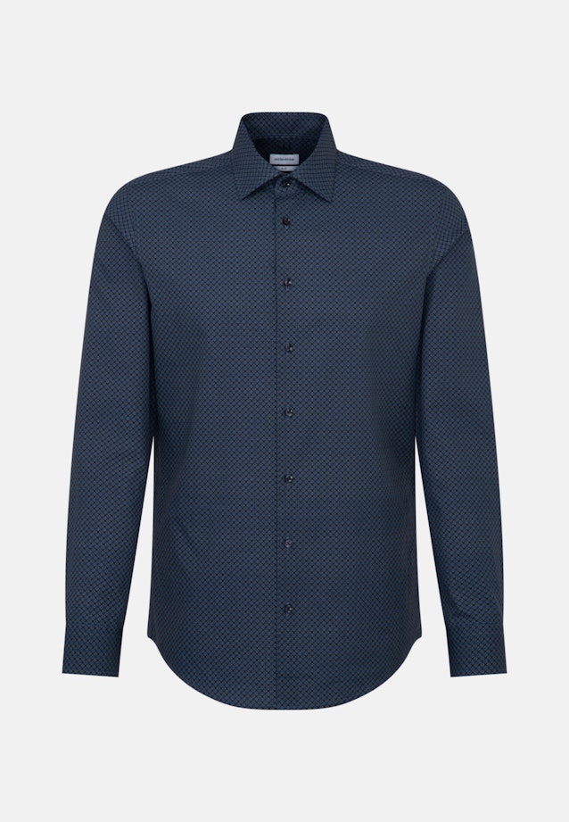 Slim Chemise d'affaires Imprimé in Bleu Foncé |  Seidensticker Onlineshop