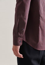 Slim Business shirt Print in Red |  Seidensticker Onlineshop