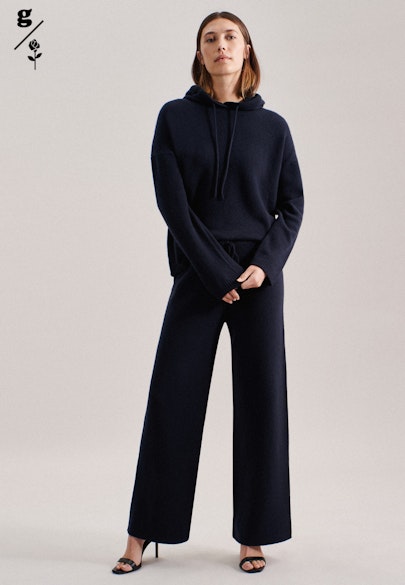 Trousers Uni in Dark Blue |  Seidensticker Onlineshop