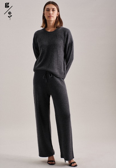 Trousers Uni in Grey |  Seidensticker Onlineshop