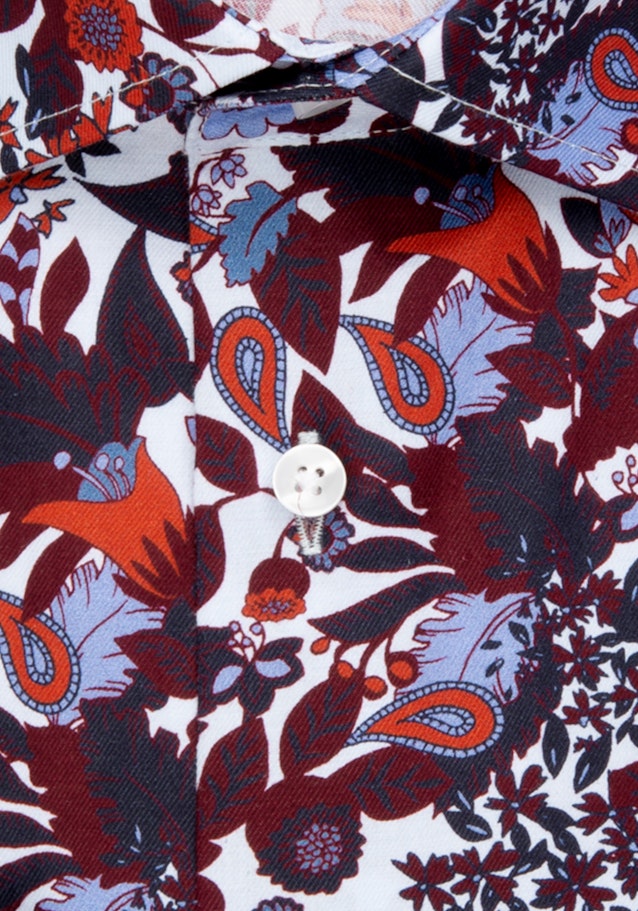 Slim Business Hemd Floral in Rot | Seidensticker Onlineshop