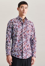 Slim Business shirt Floral in Red |  Seidensticker Onlineshop