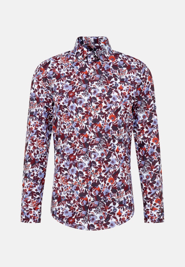 Slim Business shirt Floral in Red |  Seidensticker Onlineshop