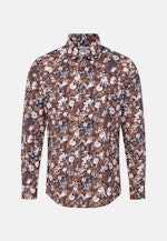 Slim prodtyp Floral in Braun |  Seidensticker Onlineshop
