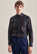 Slim Chemise d'affaires Floral in Vert |  Seidensticker Onlineshop