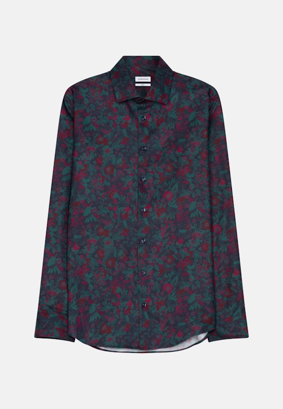 Slim Chemise d'affaires Floral in Vert |  Seidensticker Onlineshop