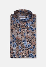 Shaped Chemise d'affaires Imprimé in Marron |  Seidensticker Onlineshop