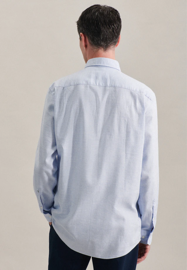 Regular Business Hemd Streifen in Hellblau |  Seidensticker Onlineshop