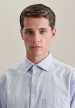 Regular Business Hemd Streifen in Hellblau |  Seidensticker Onlineshop