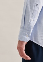 Regular Chemise d'affaires rayures in Bleu Clair |  Seidensticker Onlineshop