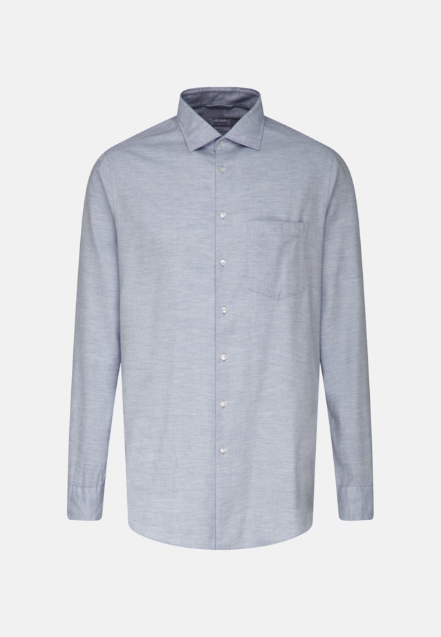 Regular Chemise d'affaires rayures in Bleu Clair |  Seidensticker Onlineshop