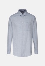 Regular Chemise d'affaires rayures in Bleu Clair |  Seidensticker Onlineshop