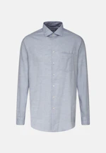 Regular Business Hemd Streifen in Hellblau |  Seidensticker Onlineshop