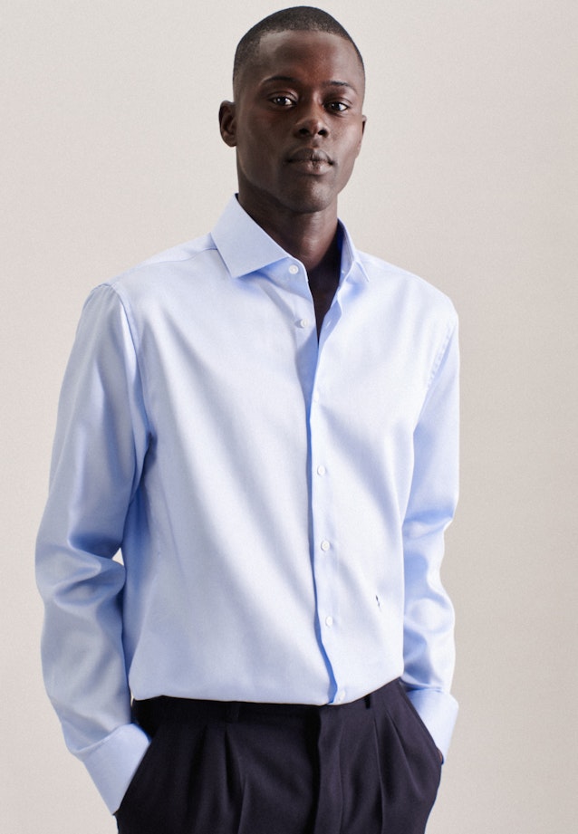 Regular Business Hemd Uni in Hellblau |  Seidensticker Onlineshop