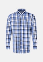 Regular Business Hemd Karo in Hellblau |  Seidensticker Onlineshop