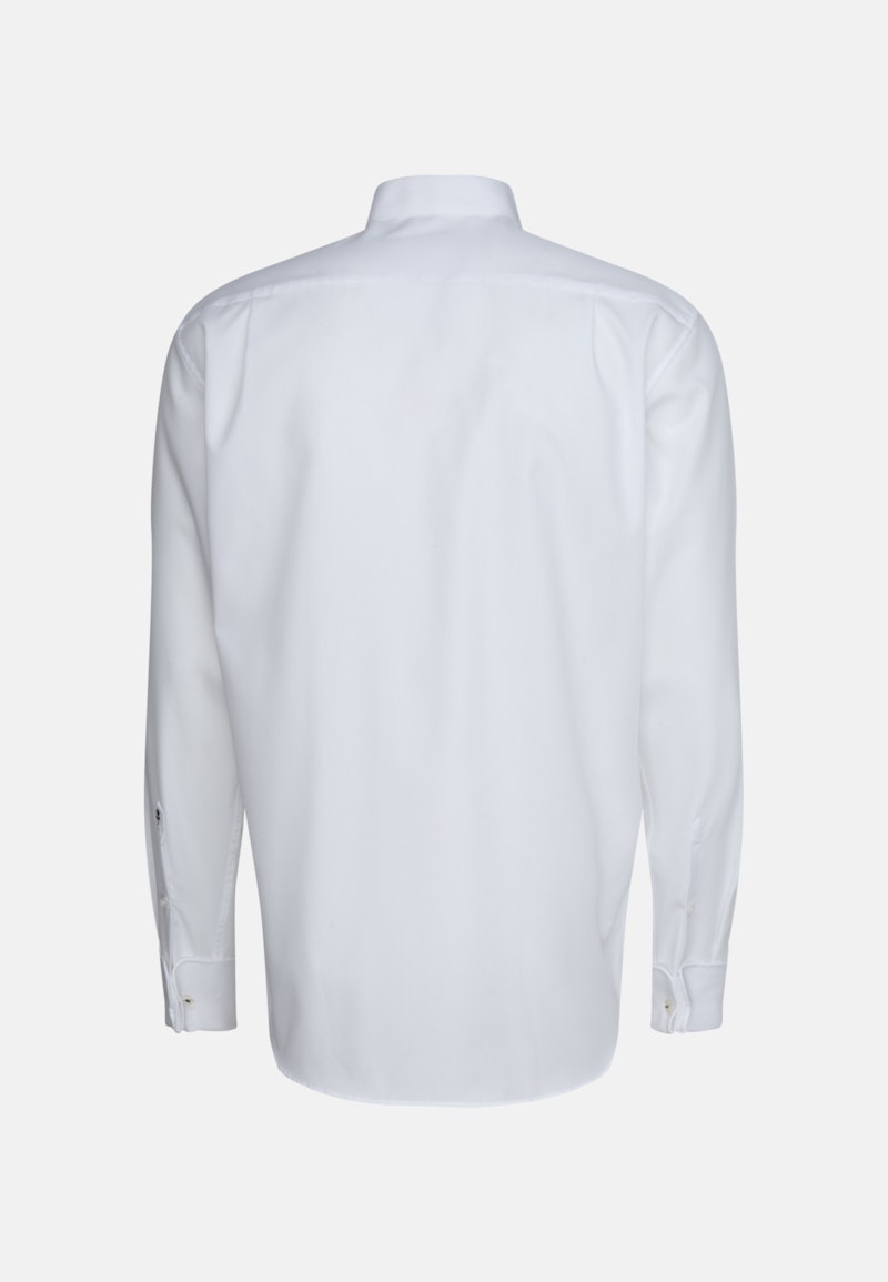 Non-iron Poplin Gala Shirt in Shaped with Wing Collar