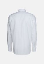 Shaped Smokinghemd Uni in Weiß |  Seidensticker Onlineshop