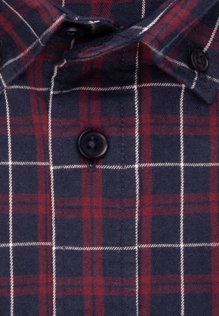 Casual Hemd in Regular mit Button-Down-Kragen